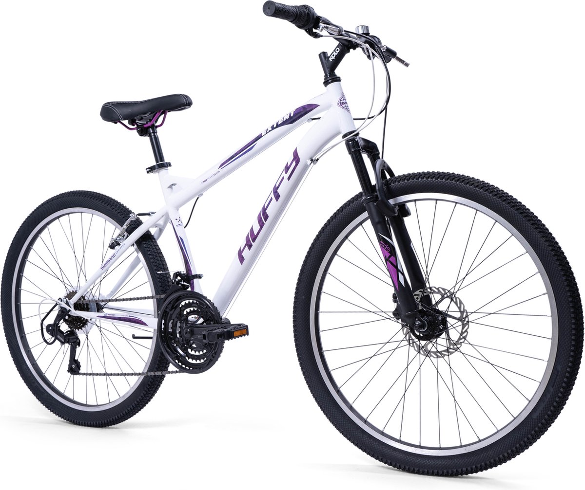 Huffy Extent Mountainbike 26 Inch Damesmountainbike Wit Hardtail Voorvering 18. bol