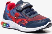 Spider-Man jongens sneakers met lichtjes blauw - Maat 32