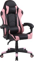 Alora Gaming stoel X-TREME - Roze - Met Nekkussen & Verstelbaar Rugkussen - Kunstleer - Gamestoel - Game Stoel - Gaming chair - Bureaustoel - Office Chair