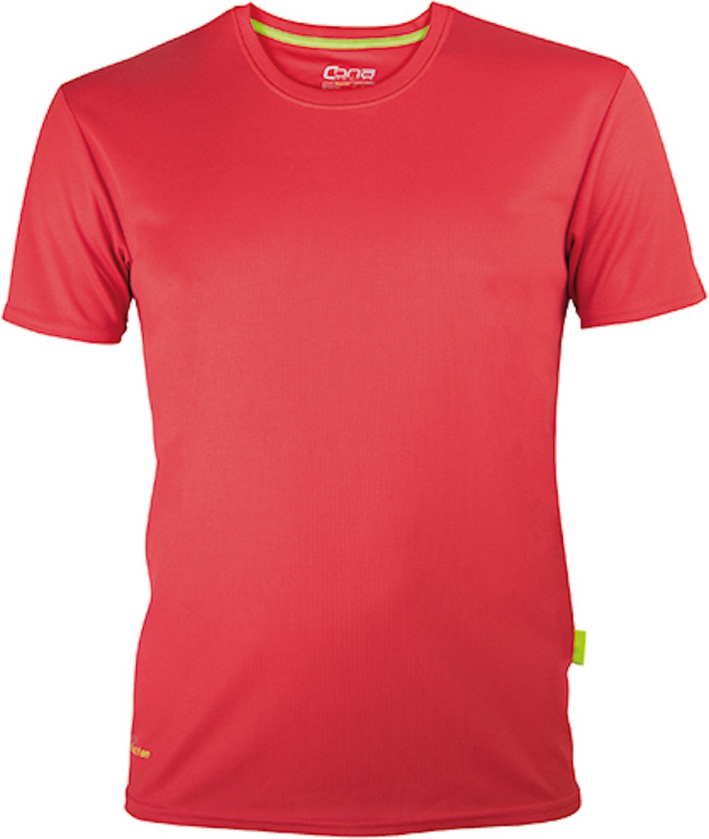 Herensportshirt 'Evolution Tech Tee' met korte mouwen Red - XXL