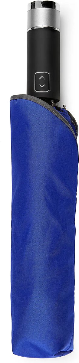 Sparco Opvouwbare Paraplu met Zaklamp Paraplu - Zwart — Marineblauw — Maat Onesize