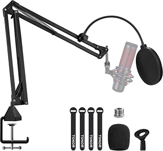 Variant Het beste aspect microfoon arm / Microfoon Boom Arm Mic Stand Verstelbare / Microphone Boom  Arm Mic... | bol.com