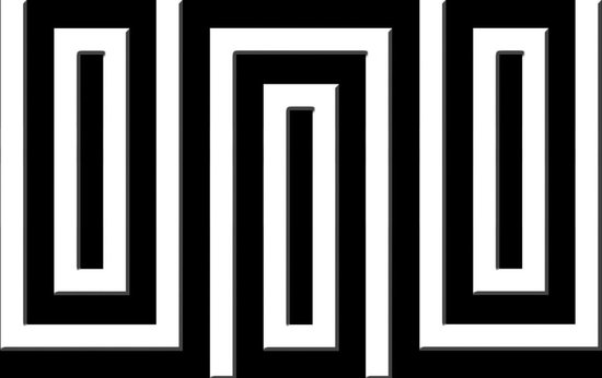 Papier peint Pierres | Noir et blanc | 312x219 cm