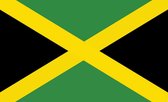 Fotobehang - Vlies Behang - Jamaicaanse Vlag - 254 x 184 cm