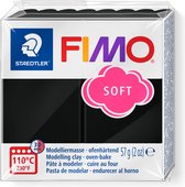 Pâte à modeler Staedtler FIMO 8020 57g Noir 1pc (s)
