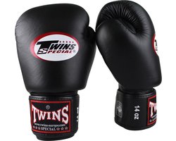 Twins Special BGVL 3 Bokshandschoenen - Echt Leer - Zwart - Maat 16 oz