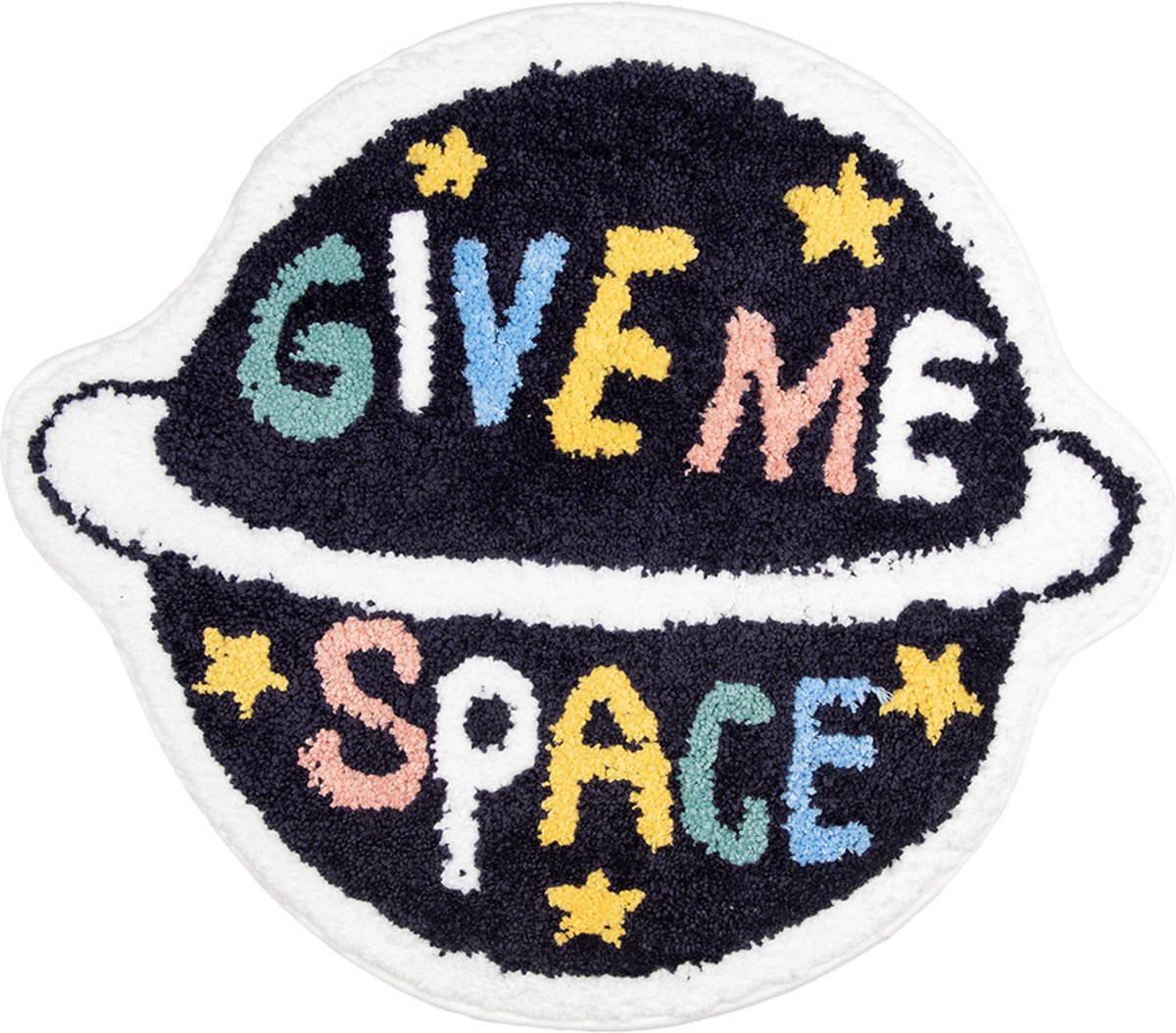 Badmat 60x50x1 cm Meerkleurig Polyester