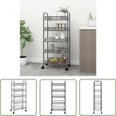 Keukentrolley 66x36x84cm   wonen   inrichting   kleinmeubelen   serveerwagens   trolleys   8719001929426   ds92942 *       *   Meubels kopen? | Korting tot 31