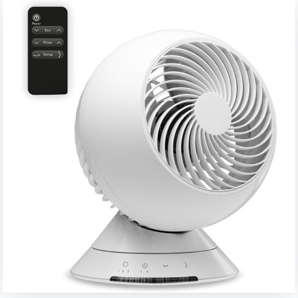 Tafelventilator - Statiefventilator - luchtstroomsnelheden – Zwenkfunctie - Bureau Ventilator - USB