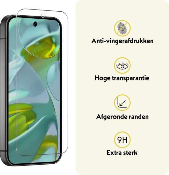 Étui pour Google Pixel 9 Case Book Case Cover Wallet Cover avec 2x protecteur d'écran - Étui pour Google Pixel 9 Case Bookcase Cover - Bleu foncé