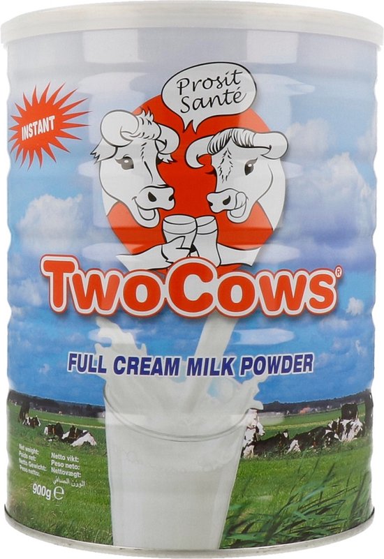 Two Cows Instant Melkpoeder 900 gr — afbeelding 3