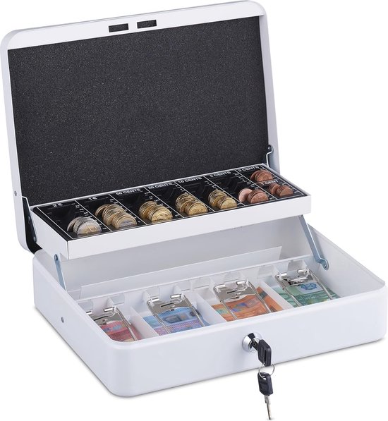 Shop your Geldkist MAUL met muntgleuf en slot 125x | Alles voor Kantoor