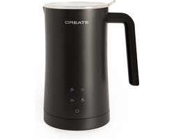 CREATE - Verwarmer voor melkopschuimer - 580ml - 75 °C - Zwart - MILK FROTHER STUDIO