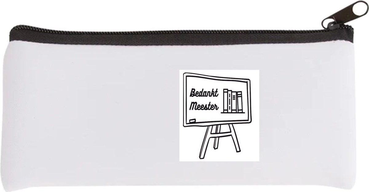 Akyol - bedankt meester Etui - Meester - meester - leraar - 20 bij 9 cm