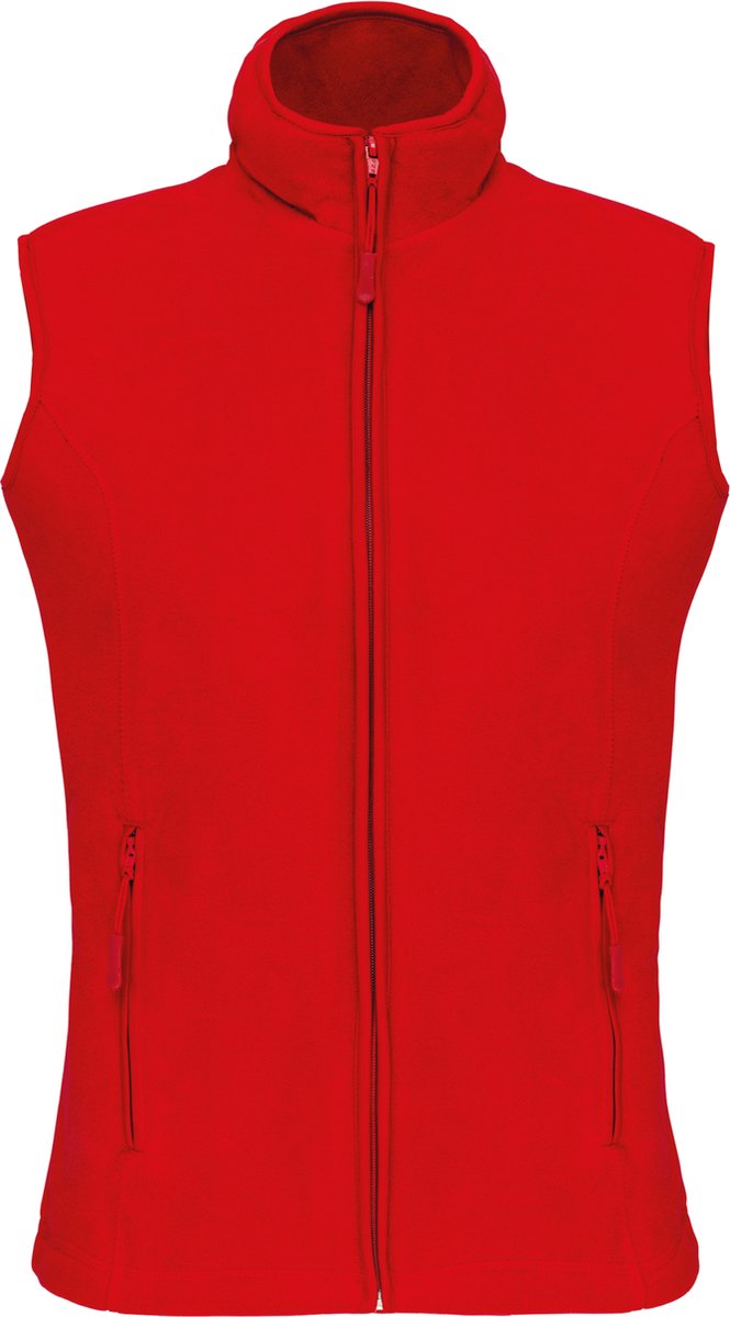 Kariban Bodywarmer van microfleece dames K906 - Red - M