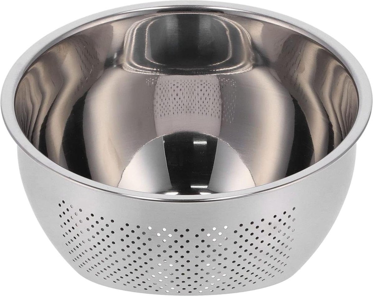 Rijstzeef - Verdikte Groente Was Afdruipmand - RVS - Keuken Afdruipmand - Small 22.5CM