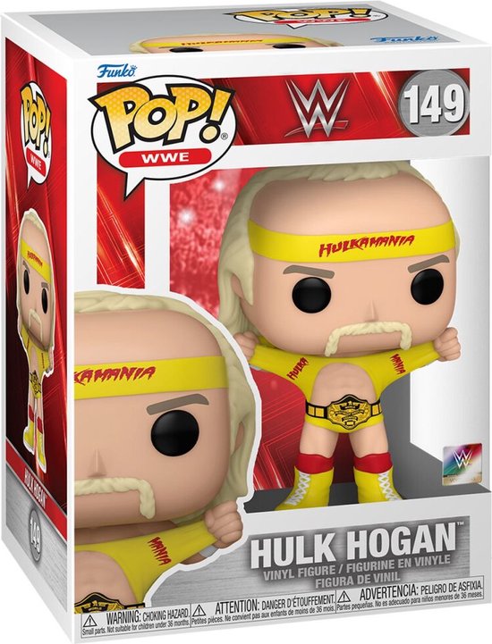 Pop WWE: Hulk Hogan - Funko Pop #149