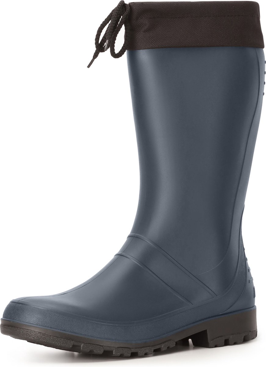 Ladeheid Dames en Heren Regenlaarzen - Waterdicht - PVC - LA-LMG-958-Axel - Navy - 44
