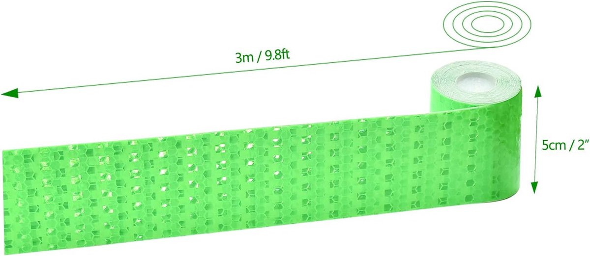 LALAFINA 2 Rollen Kledingtape Reflecterende Strips 10m Opnaaibare Veiligheidstape Reflecterende Stof Gemakkelijk Te Naaien Opvallend Voor Noodgevallen LALAFINA 2 Rollen Kledingtape Reflecterende Strips 10m Opnaaibare Veiligheidstape Reflecterende Stof Gemakkelijk Te Naaien Opvallend Voor Noodgevallen