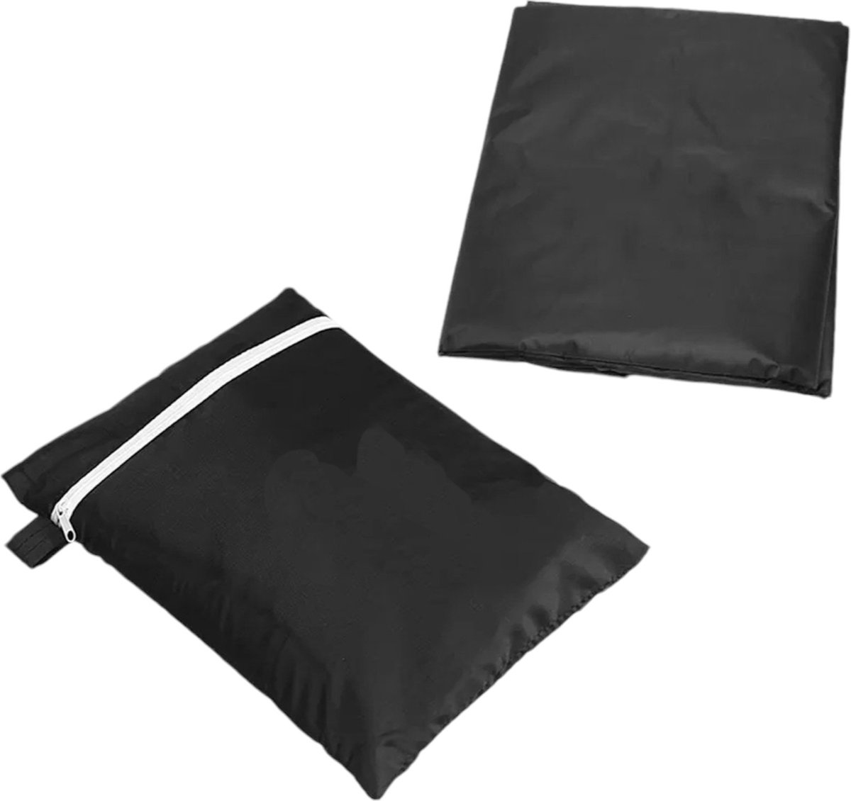 BBQ Hoes - 13 inch - Universeel - Geschikt voor Kamado, Weber, Grill Joe - Barbecue Hoes Waterafstotend - BBQ Accessoires - Beschermhoes Rond met Trekkoord - Kamado Accessoires – foto 6