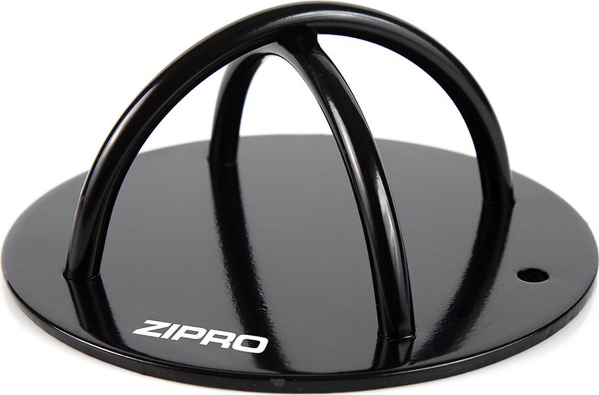 Zipro® Houder voor trainingsbanden - Solide en betrouwbaar - Geschikt voor Fitness, CrossFit & Functional Training - Voor Beginners en Professionele sporters - Zwart