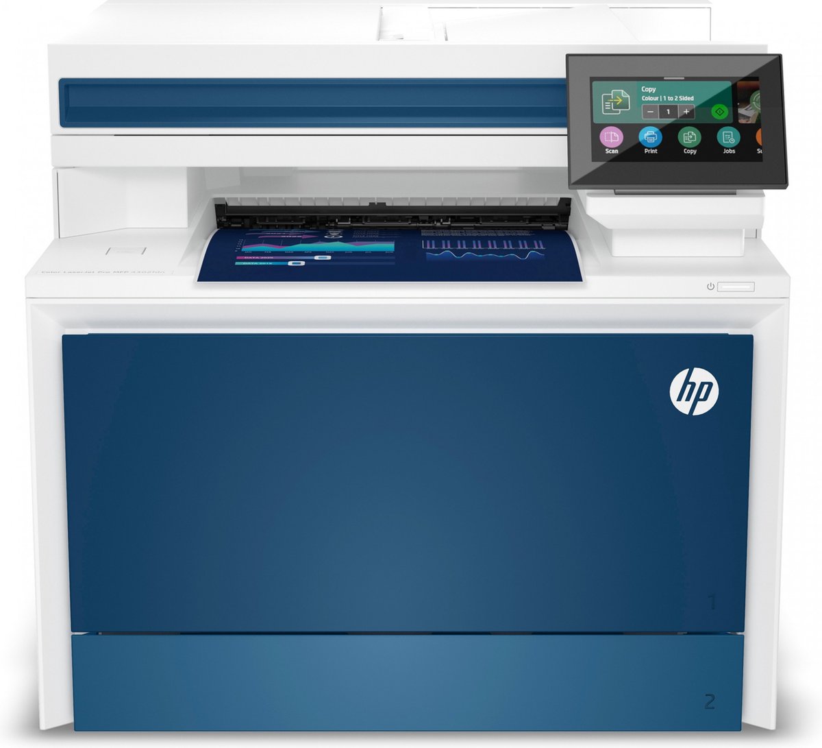 HP Color LaserJet Pro 4202dw - Printer - kleur - Dubbelzijdig - laser - A4Legal - 600 x 600 dpi - maximaal 35 ppm (mono) maximaal 33 ppm (kleur) -capaciteit: 300 vellen - USB 2.0 Gigabit LAN USB host Wi-Fi(ac) Bluetooth LE