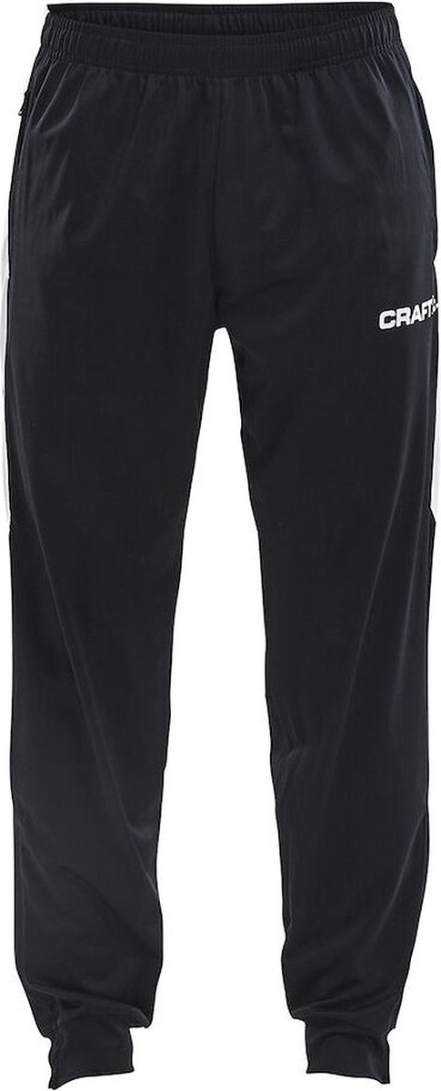 Craft Progress Trainingsbroek Heren - Zwart / Wit | Maat: L