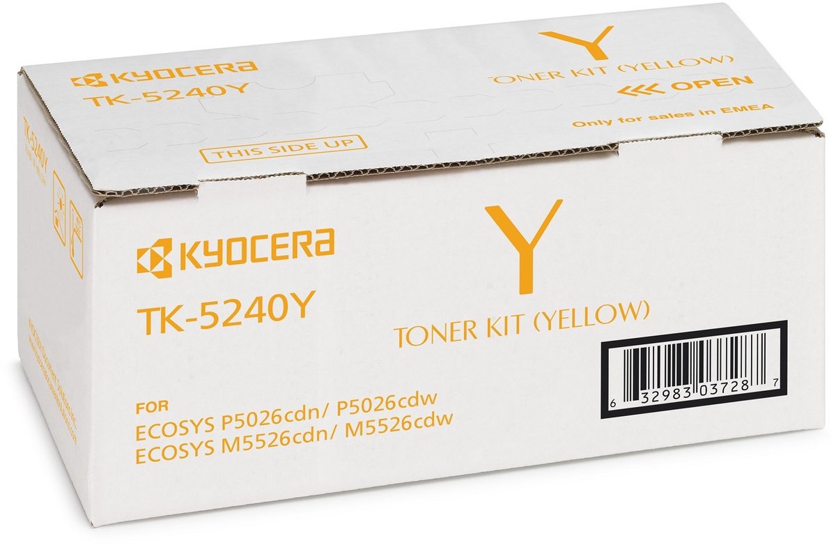 Kyocera - TK-5240Y - Tonercartridge - 1 stuk - Origineel - Geel