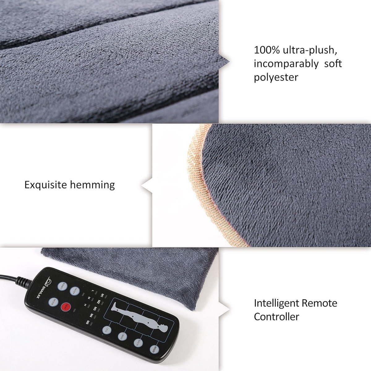 Massagemat - Massage Mat - Massagematras - Massage Matras Met Warmte thumbnail 2