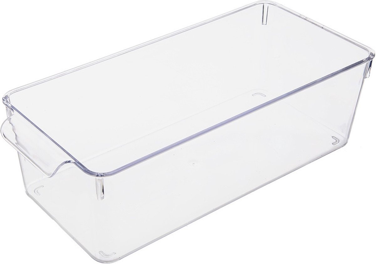 Koelkast Organisator 32,5x15x10 cm - Voorraadkast - Koelkastdoos - Koelkastorganizer - voor Koelkast - Pantry