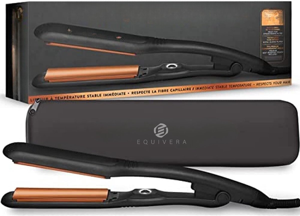 Equivera Stoomstijltang - Stoom Stijltang - Steam Straightener - stoomstijltangs