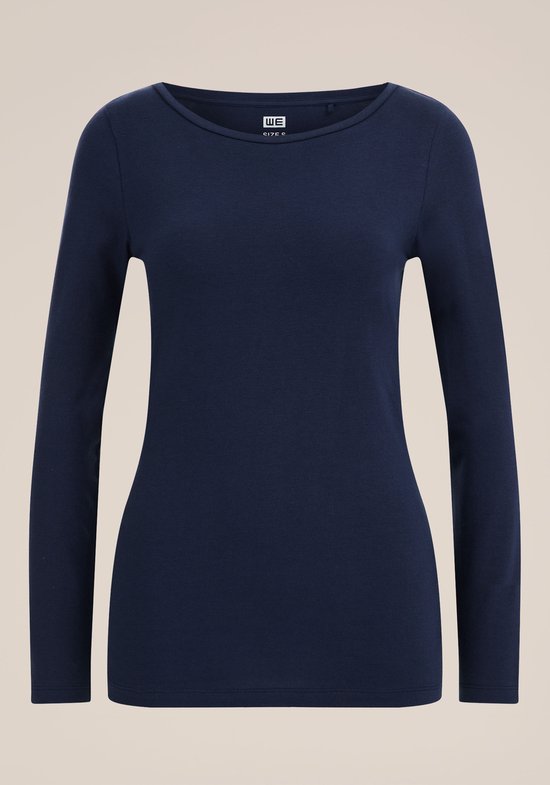 WE Fashion Dames organic cotton longsleeve - Maat L