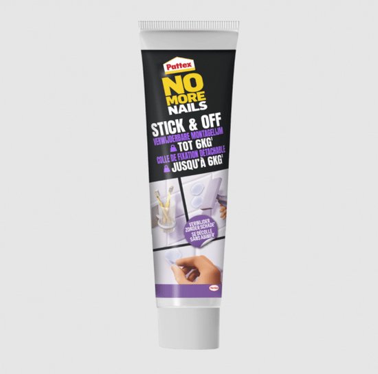 Examples Get Stick Off Pattex Stick & Off 44 g Blistercard | bol