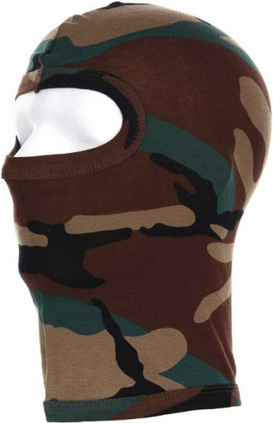 Fostex helm bivakmuts Recon 1 gat katoen zwart