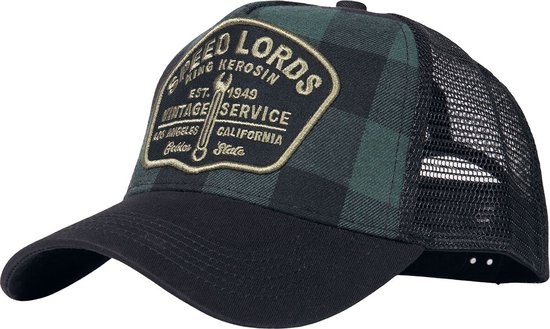 King Kerosin Speed Lords Unisex Cap - zwart/groen - Standard