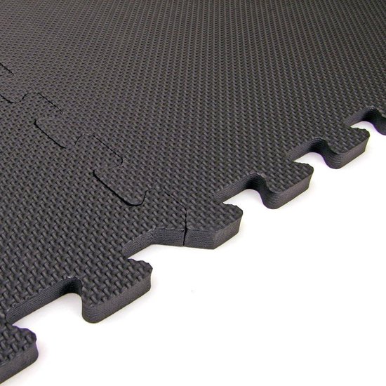 In elkaar grijpende matten x 4 stuks voor Home Gym Garage - Yoga Fitness Oefening Karate Training Judo — afbeelding 2