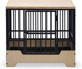 Designed by Lotte Bench Quirine - Niche pour chien - Zwart - M - 81x57x71 cm