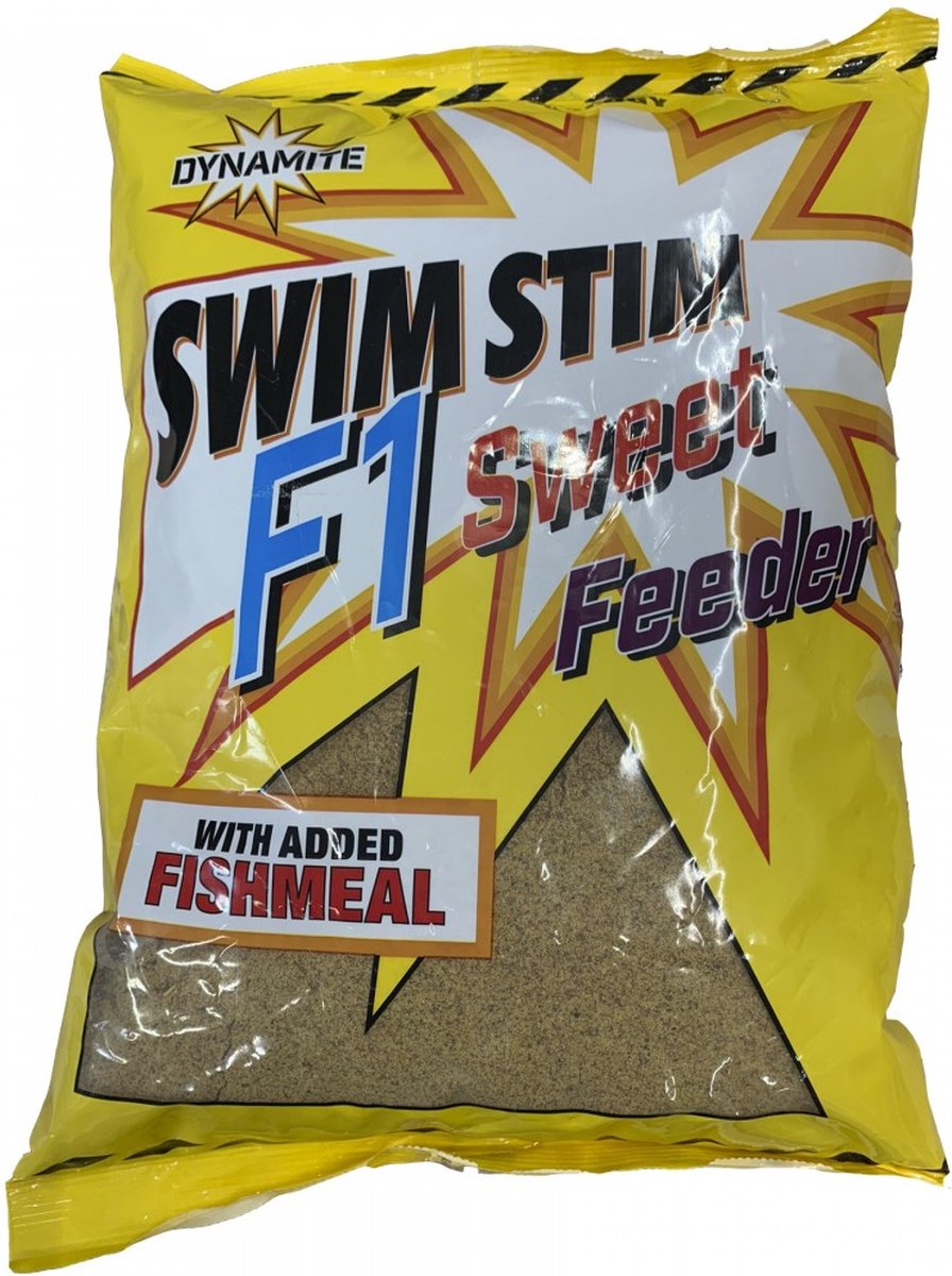 Dynamite Baits Swim Stim Feeder With Added Fishmeal (1,8 kilo) - Soort : F1 Sweet