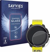 Savvies - Protecteur d'écran en Glas pour Suunto Race - Verre de protection trempé 9H (3 pièces)