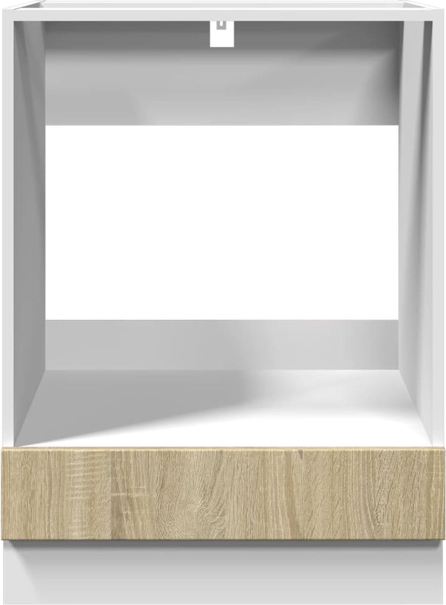 Ovenkast 60x46x81,5 cm spaanplaat sonoma eikenkleurig kopen