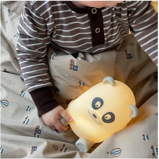 Nuuroo Kinderkamer - Nachtlampje - Ella pandabeer - Deens Design - Panda wit van Nuuroo — afbeelding 3