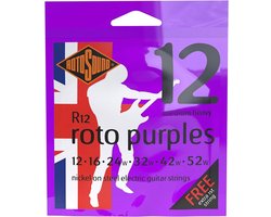Rotosound R12 snaren set elektrisch nickel wound 12-52, medium heavy