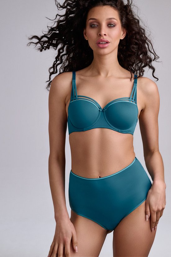 Marlies Dekkers – Dame de Paris – BH préformé – 36590 – Petrol et Blue clair – Taille B80/95