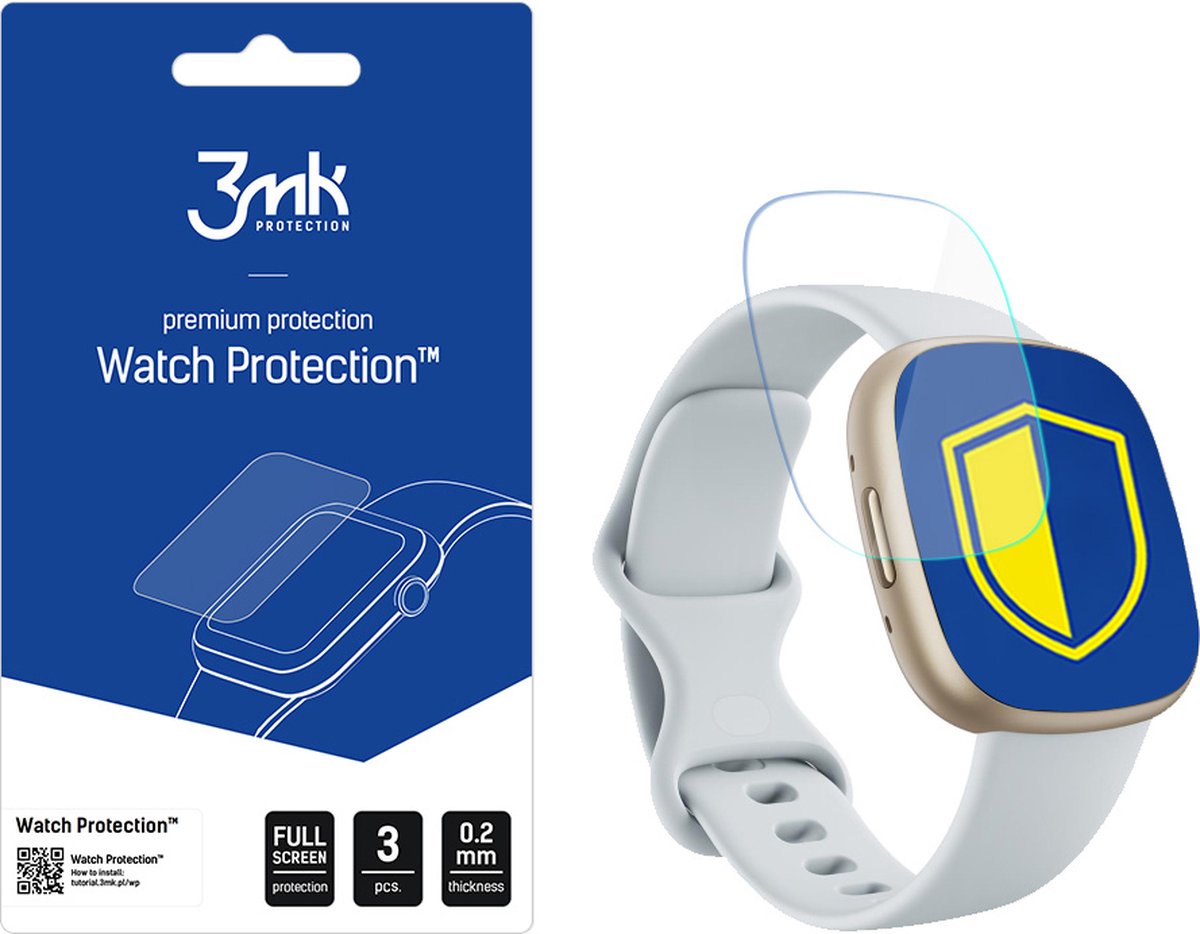 Fitbit Sense 2 - 3mk Watch Protection v. ARC+