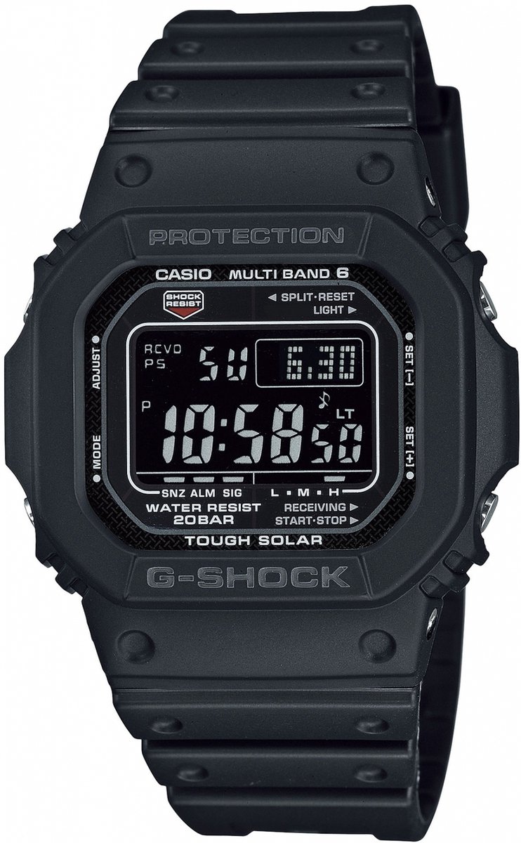 Casio G-Shock GW-M5610U-1BER Horloge Zwart - Ø 35 mm