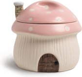 Bol.com Uiensoepkom met deksel - Grappige paddenstoelenhuisstijl - Lavacakes Crème Brulee - Eierkoker - Warmteafvoeropeningen - ... aanbieding