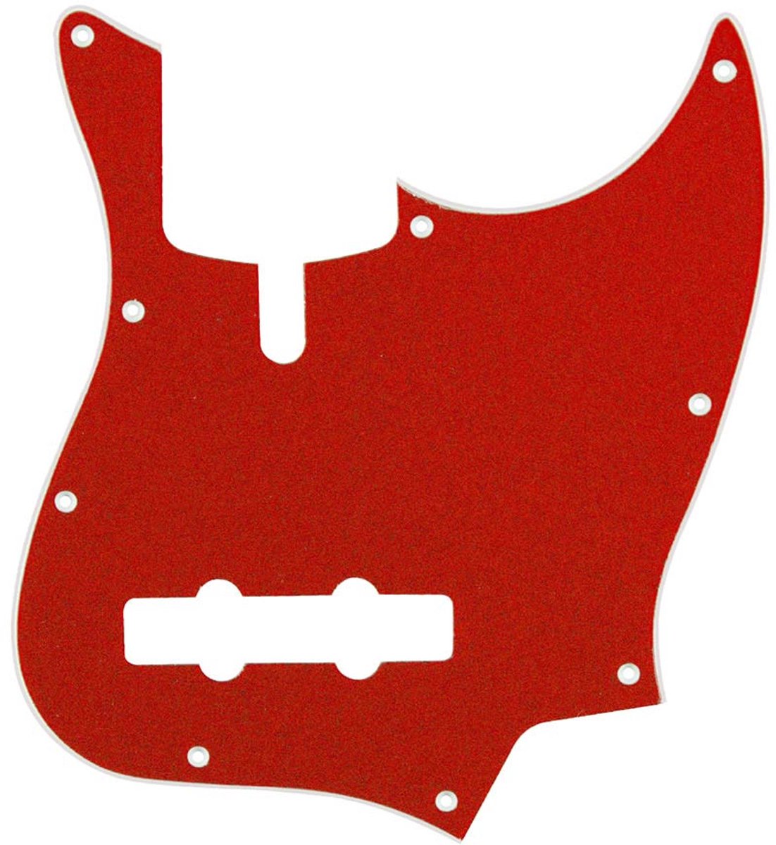 Boston M4V-210-SRD pickguard, Sire Marcus Miller V-series 4-string, 2 ply, sparkling red