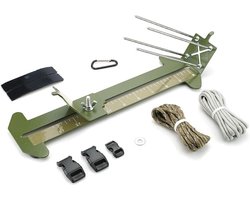Paracord Jig Armband Polsband Maker DIY Craft Tool - Vlechten Weven met Hanks Gratis Gespen - 35cm - 2 Stuks Touw