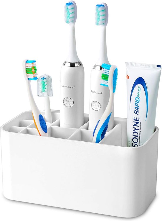 Porte-brosse à dents électrique adhésif mural, têtes de brosse à dents T1, évalué pour Oral B, HOKitchen, 1 PC 15 Porte-brosse à dents électrique adhésif mural, têtes de brosse à dents T1, évalué pour Oral B, HOKitchen, 1 PC 15