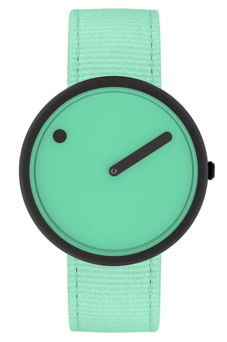 Picto Ocean Ghost Nets Pink Reef Navy Blue Designhorloge Roze Blauw R44005 R001. bol
